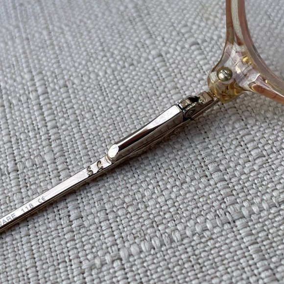 Sophia Loren Women Eyeglasses I525 Gold/Clear Tone Glasses 54[]15 135 - Picture 7 of 9